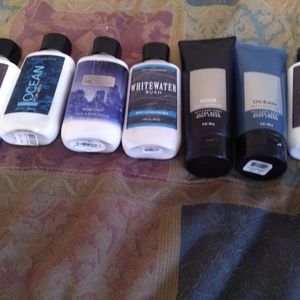 An assortment of Body Creams and Body lotions by Bath and Body Works